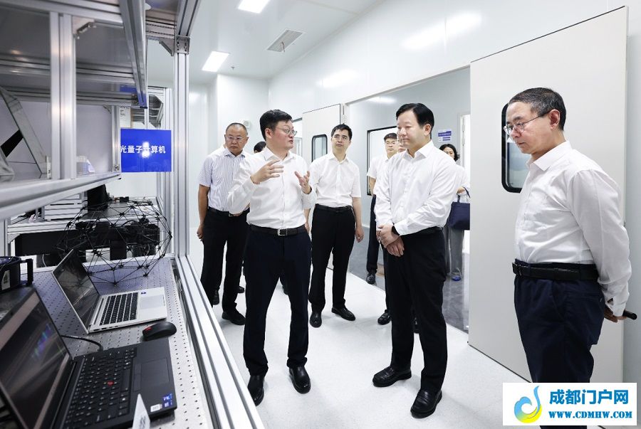 曹立军调研天府实验室建设运行情况