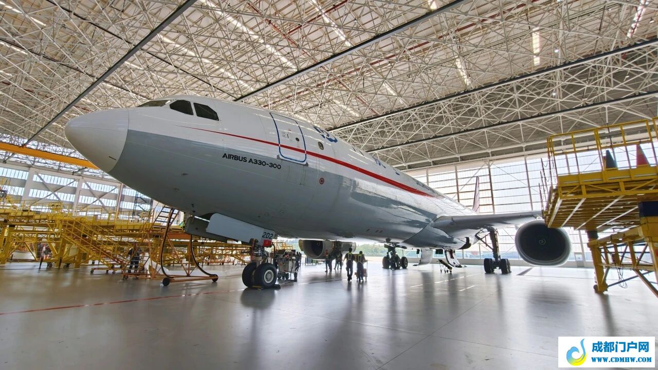 “航空维修”新跃升！川维天府基地完成A330飞机C检交付