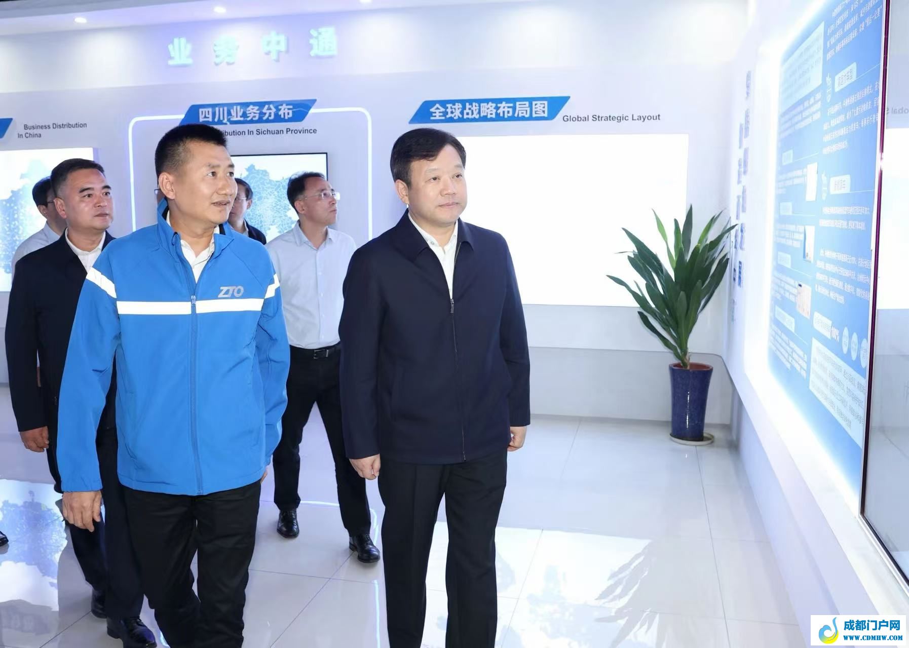 曹立军调研简阳市经济社会发展情况并召开座谈会